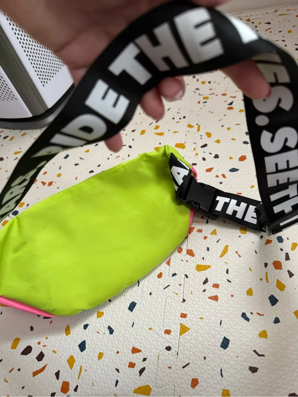 Universal Studios Neon Pink & Blue Fanny Pack